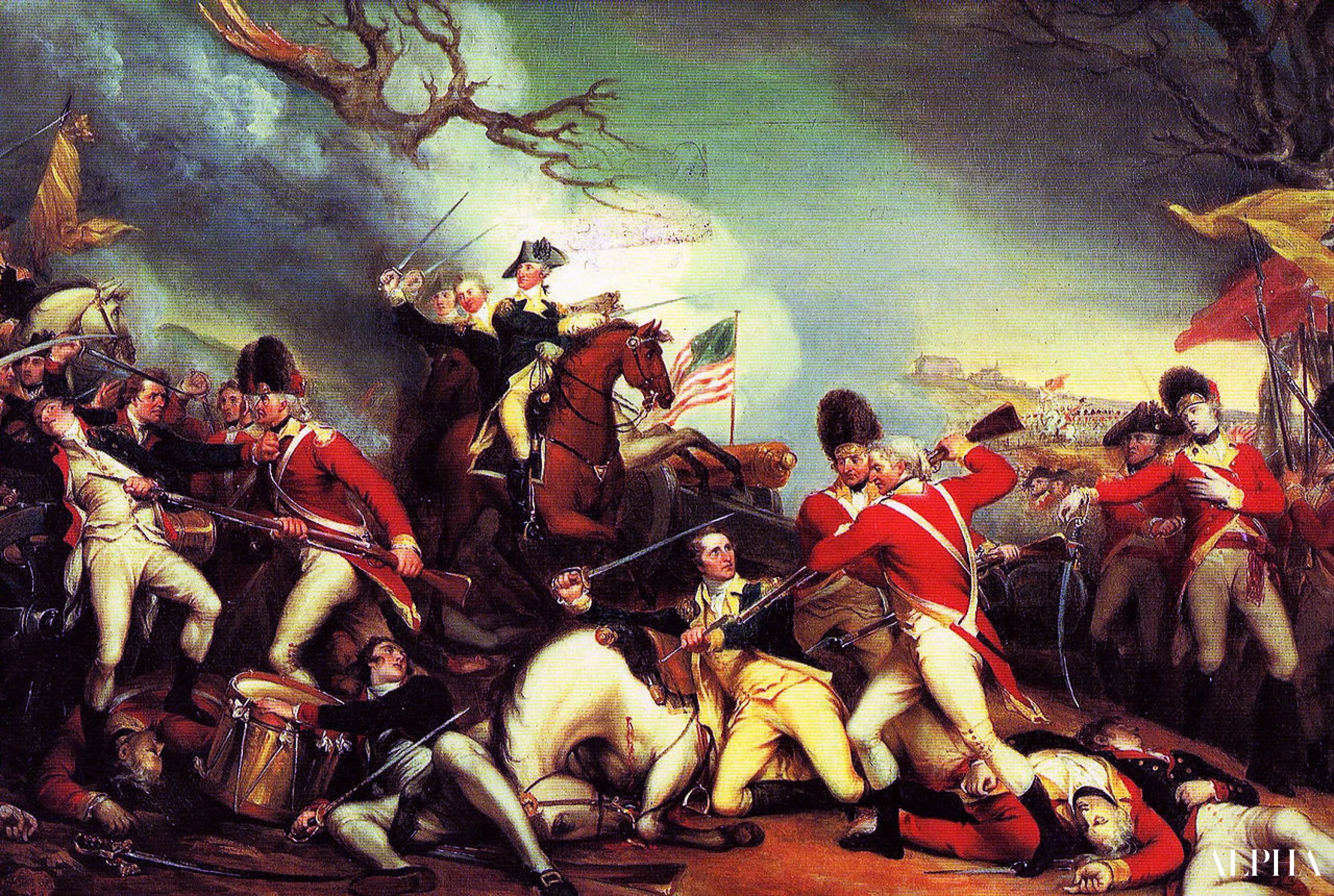 20 Berømte Malerier av John Trumbull