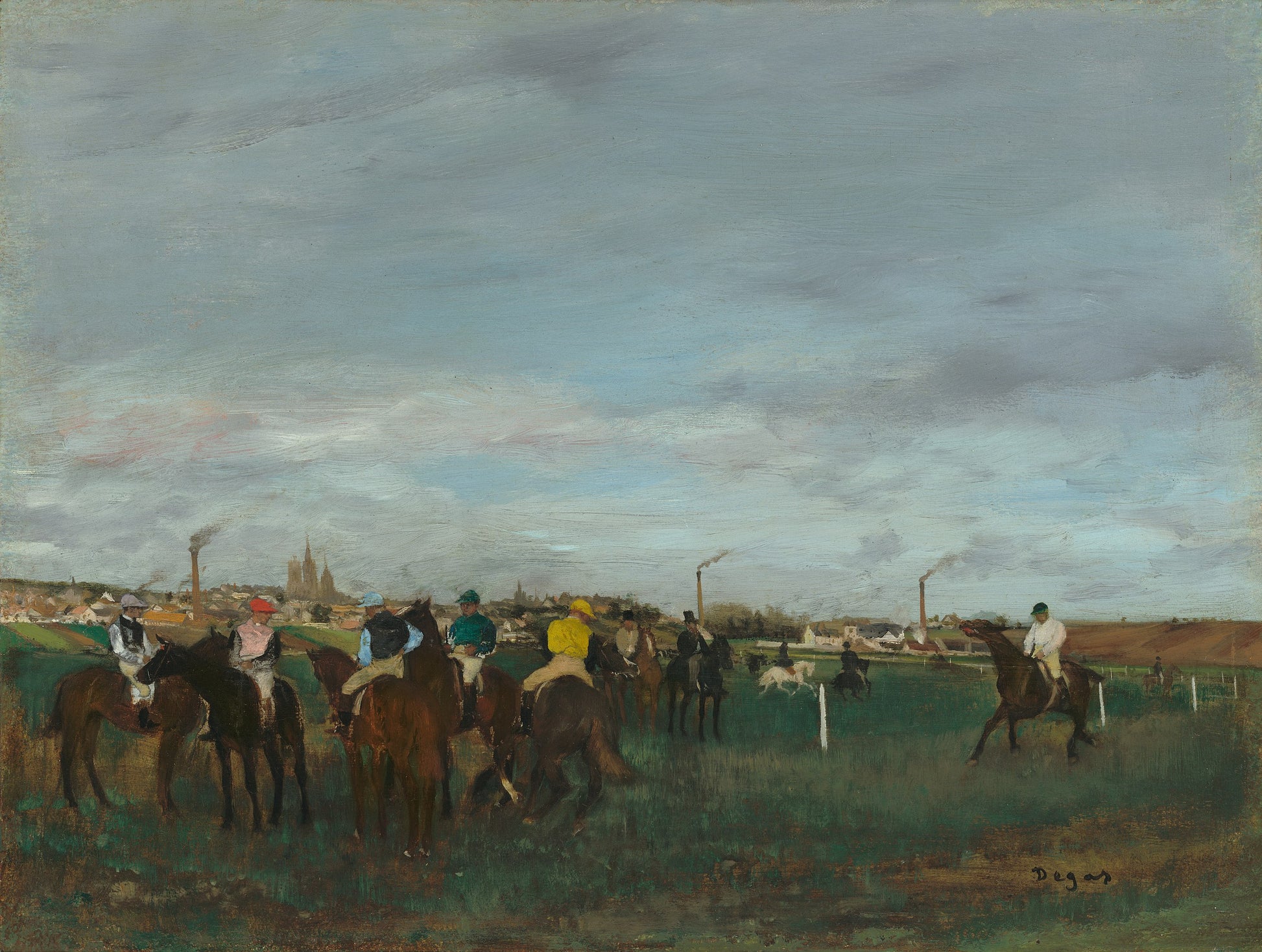 Løpene - Edgar Degas