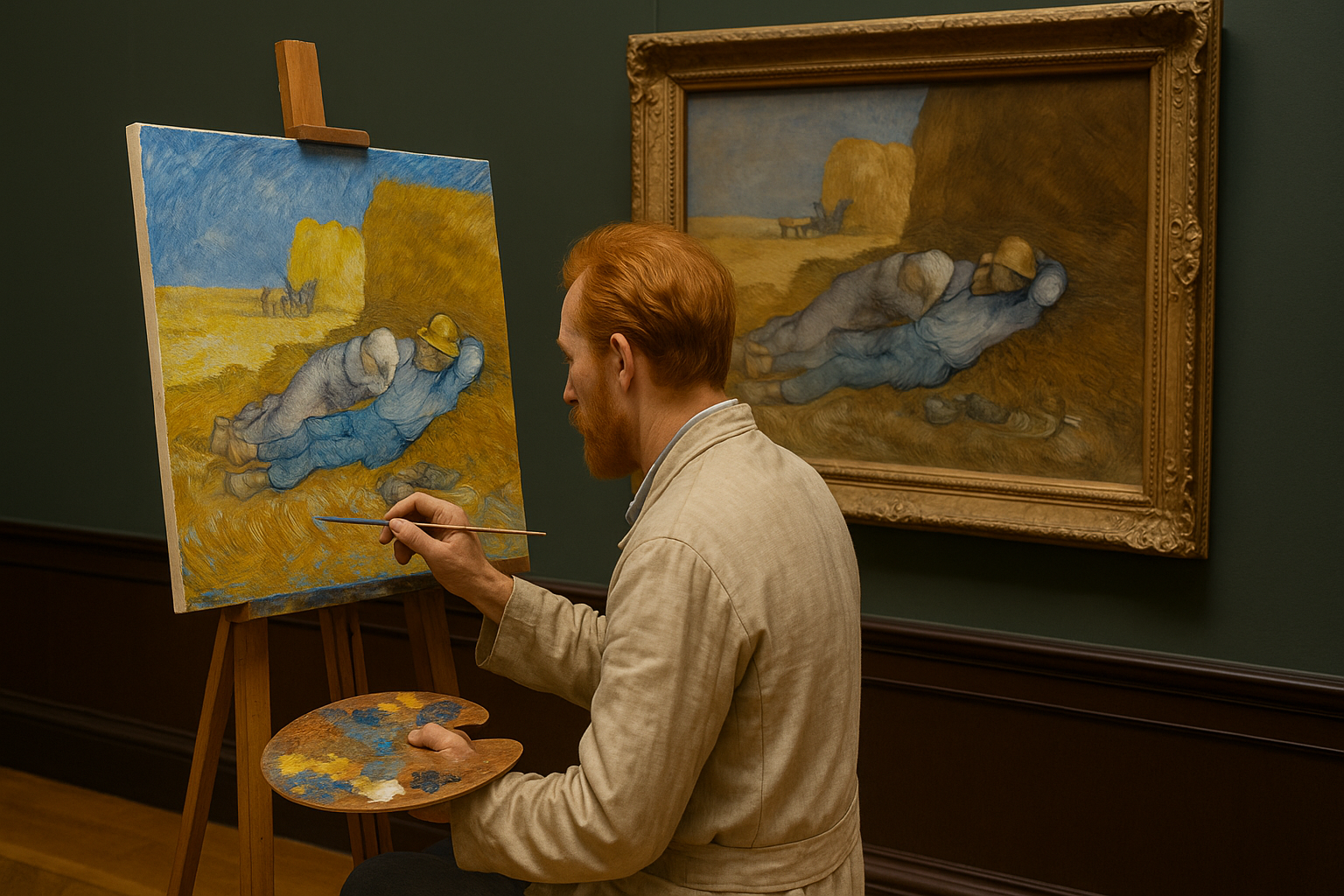 Van Gogh La Sieste: Når den rolige bonden blir et evig kunstverk