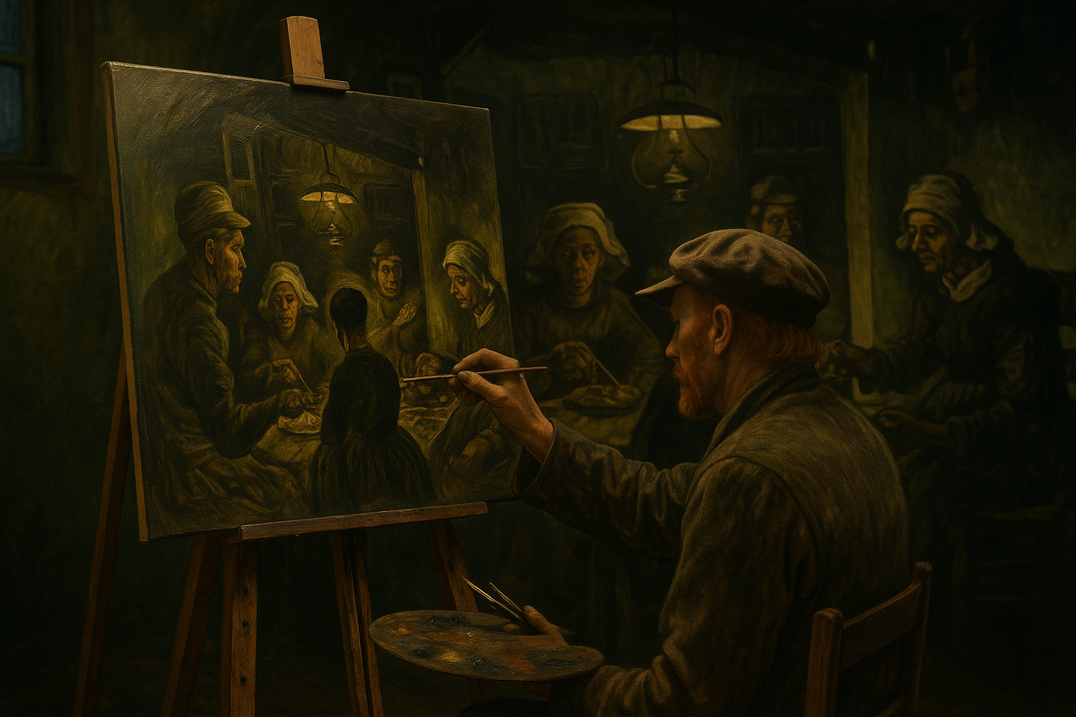Van Gogh Potetspiserne: et rått og gripende mesterverk