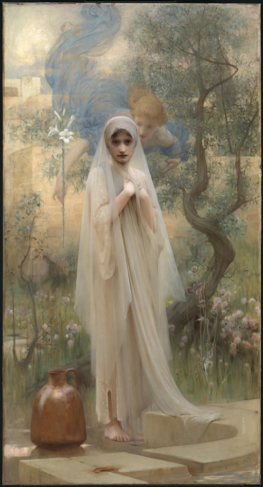 L’Annonciation — Arthur Hacker