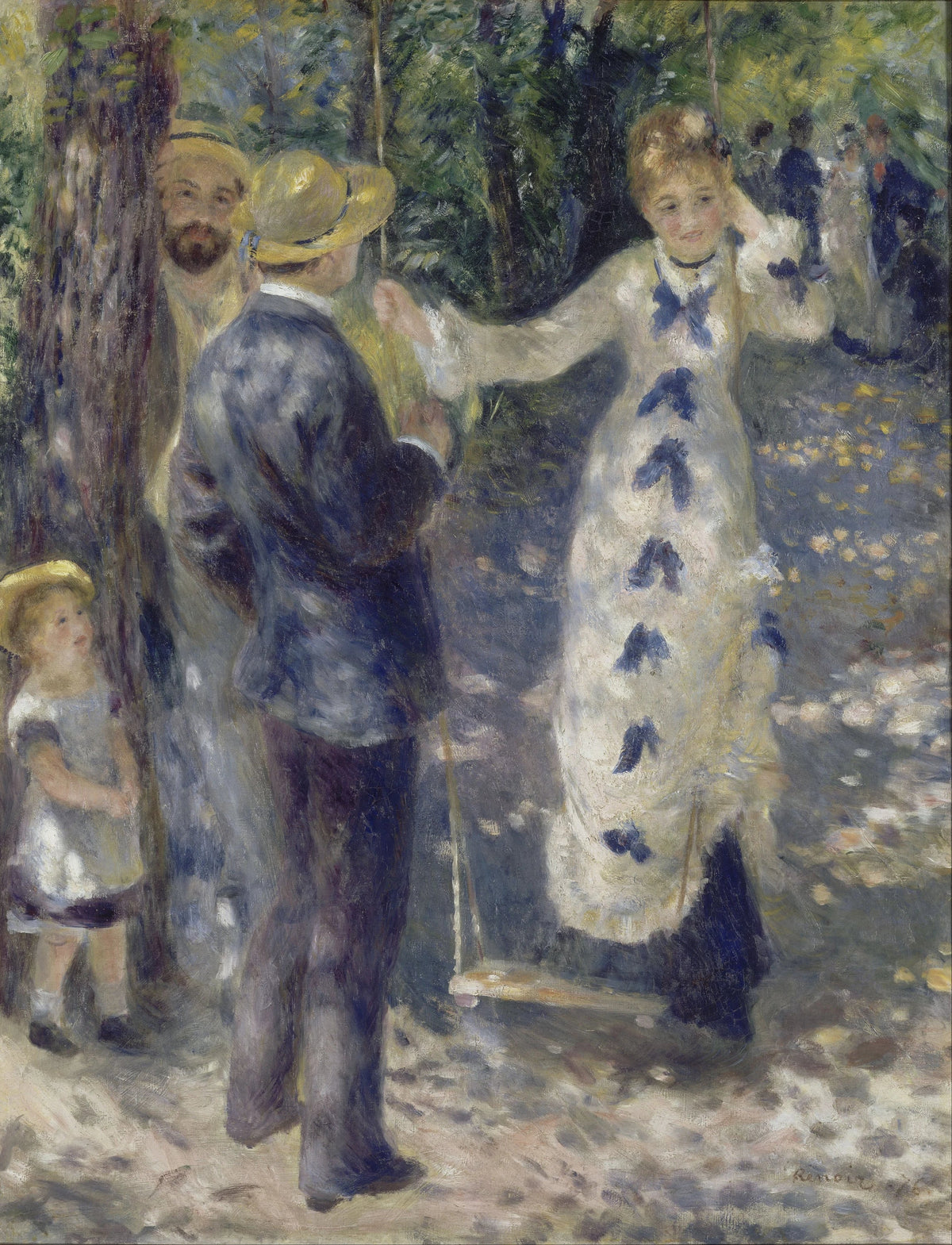 La Balançoire de Renoir, scène de fête à Montmartre