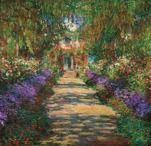 100 Berømte Malerier fra Hagen i Giverny – Claude Monet