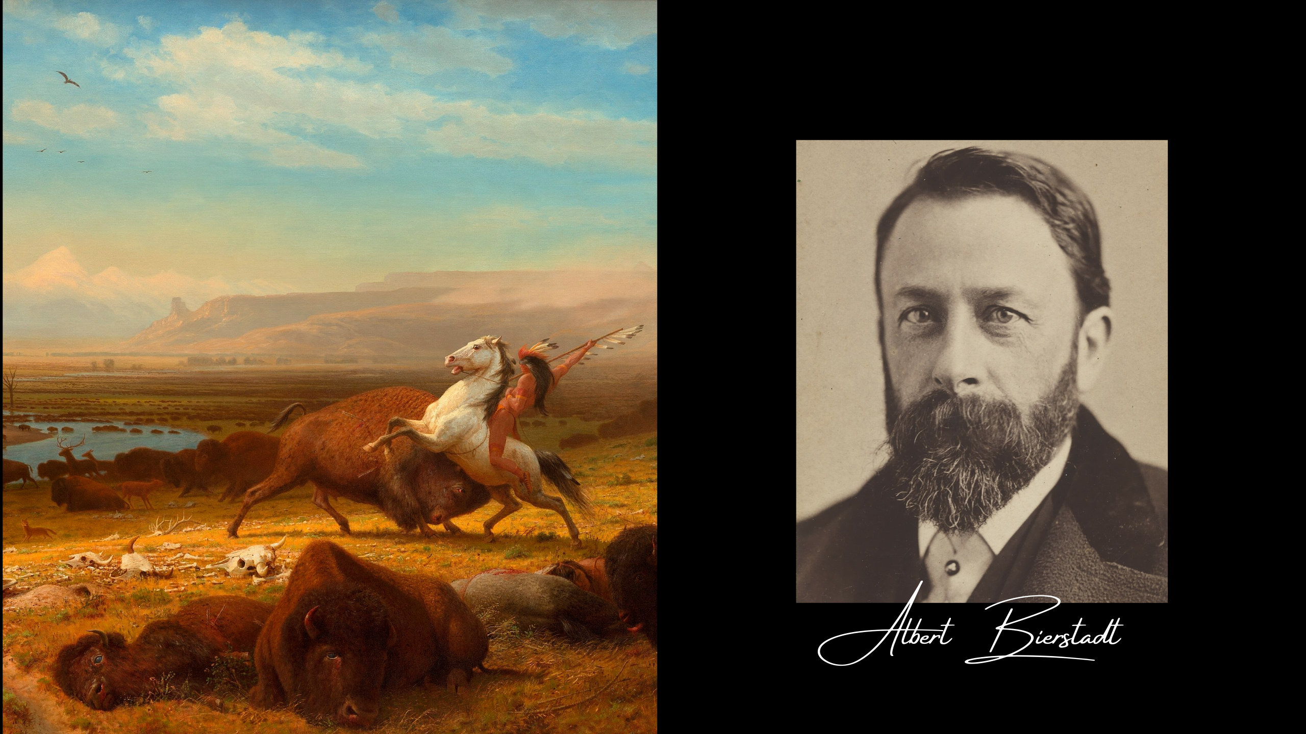 Reproductions de Tableaux de Albert Bierstadt