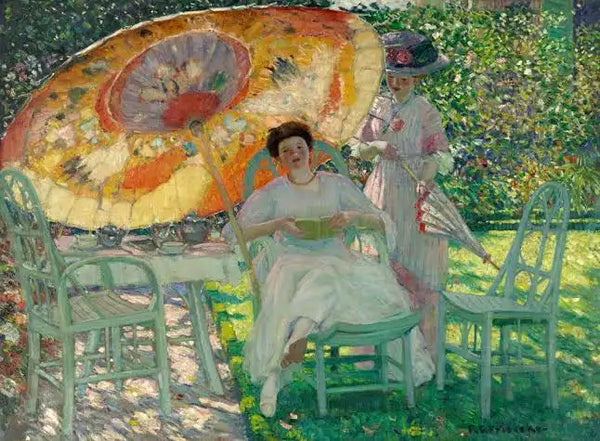 33- Frederick Carl Frieseke (1874–1939) (amerikansk i Frankrike)