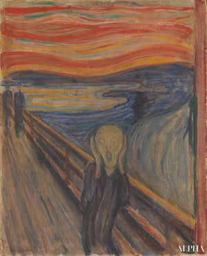 250 Berømte malerier av Edvard Munch