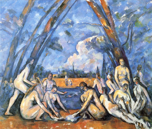 300 Berømte Malerier av Paul Cézanne