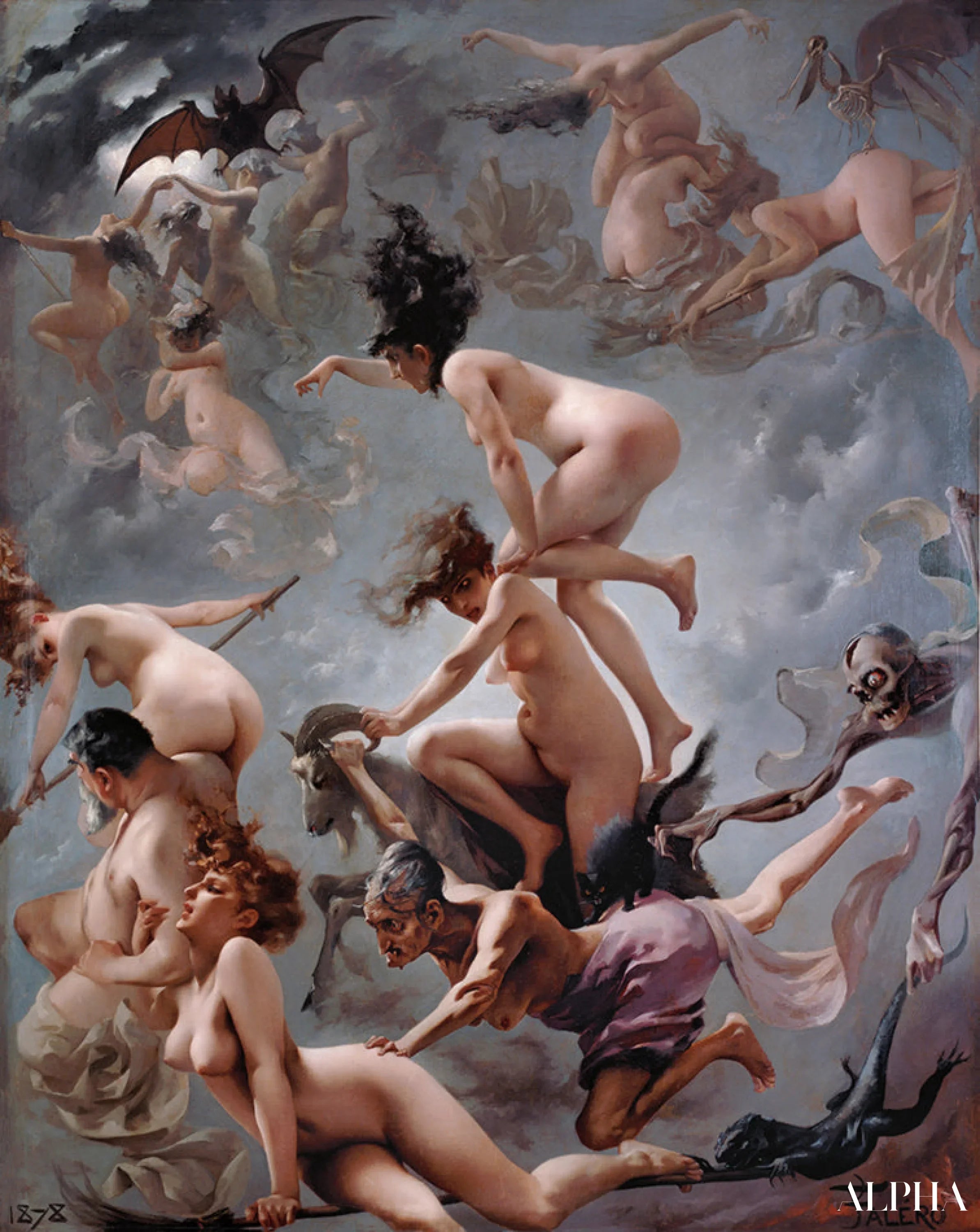 20 Berømte Malerier av Luis Ricardo Falero