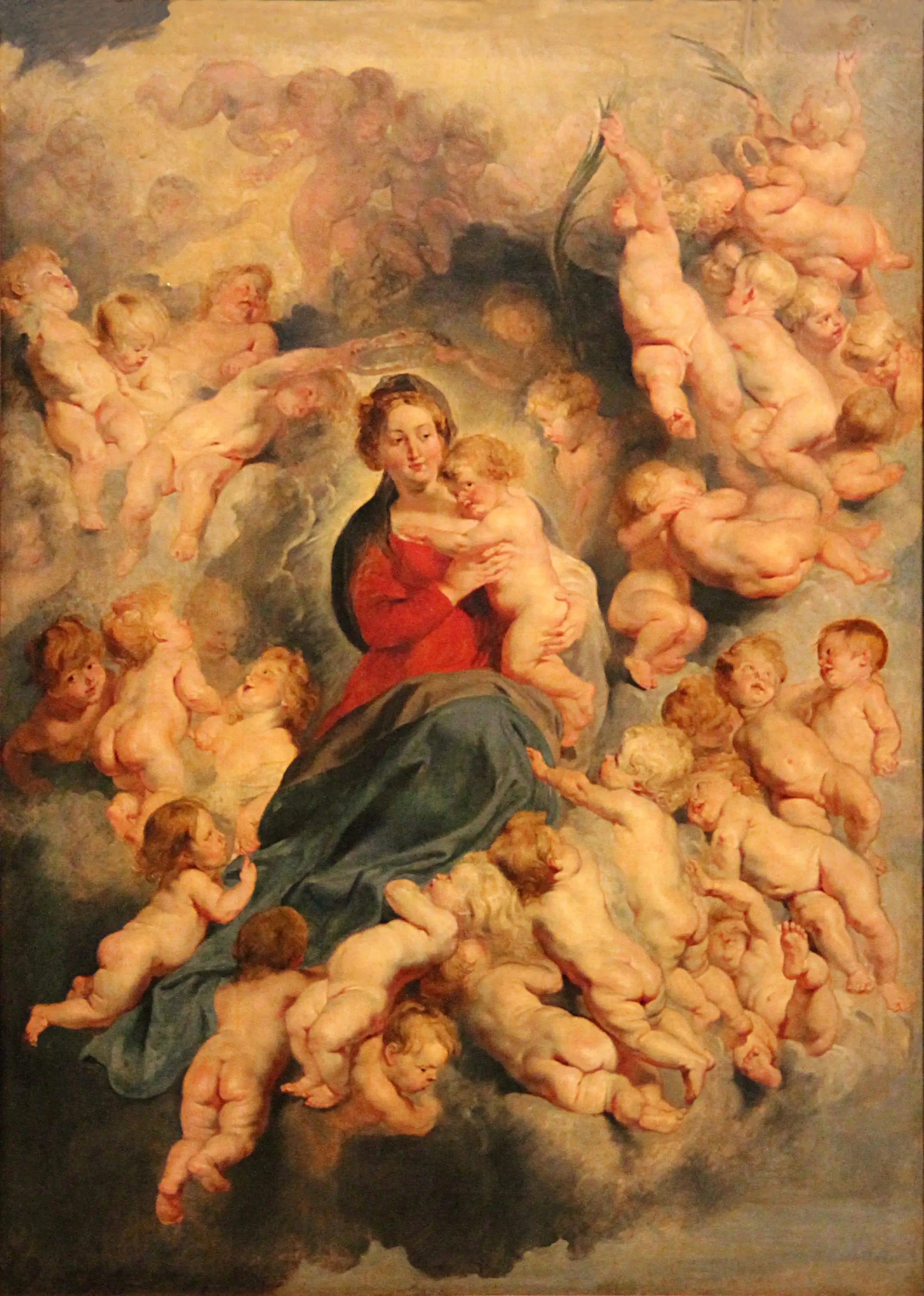 La Vierge à l’Enfant entourée des saints Innocents - Peter Paul Rubens - Alpha Reproduction