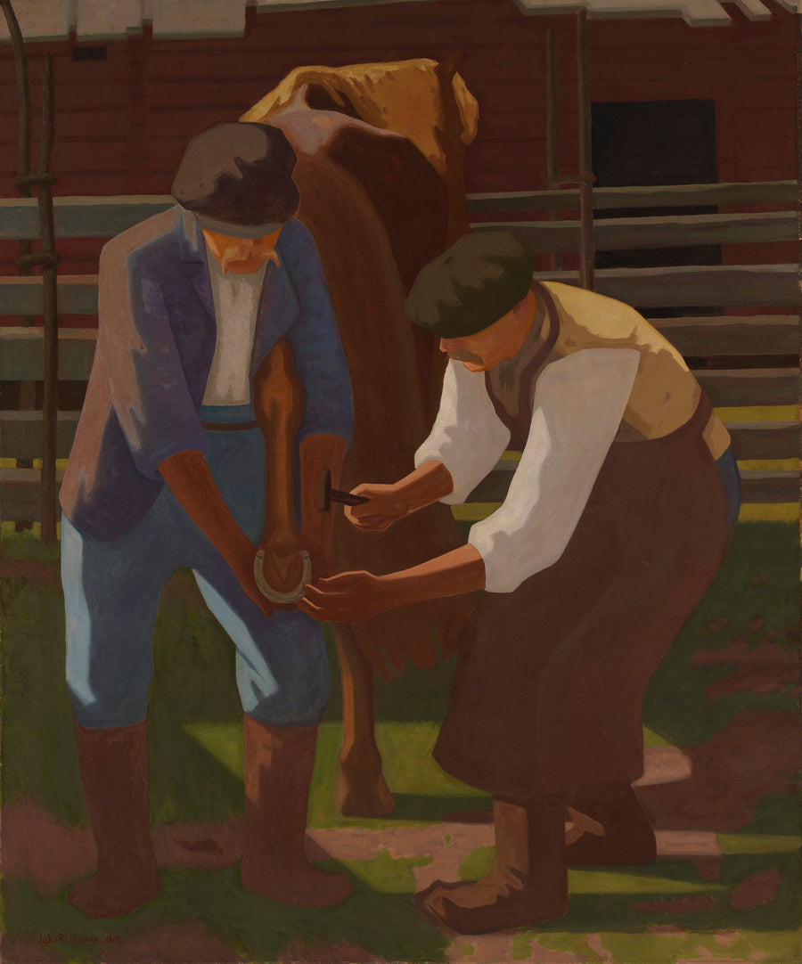 Les Maréchaux-ferrants, Juho Rissanen, 1917