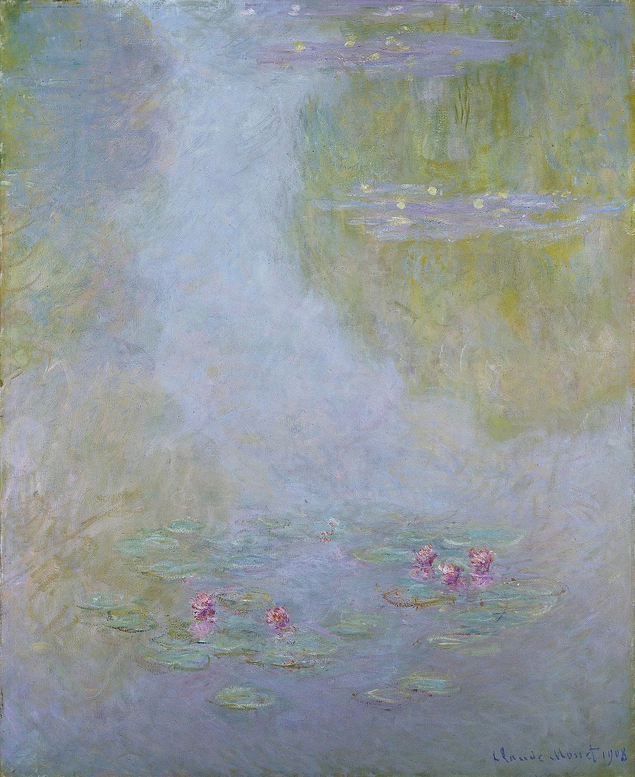 🌫️ Nymphéas – Reflekser og stillhet, Claude Monet, 1908