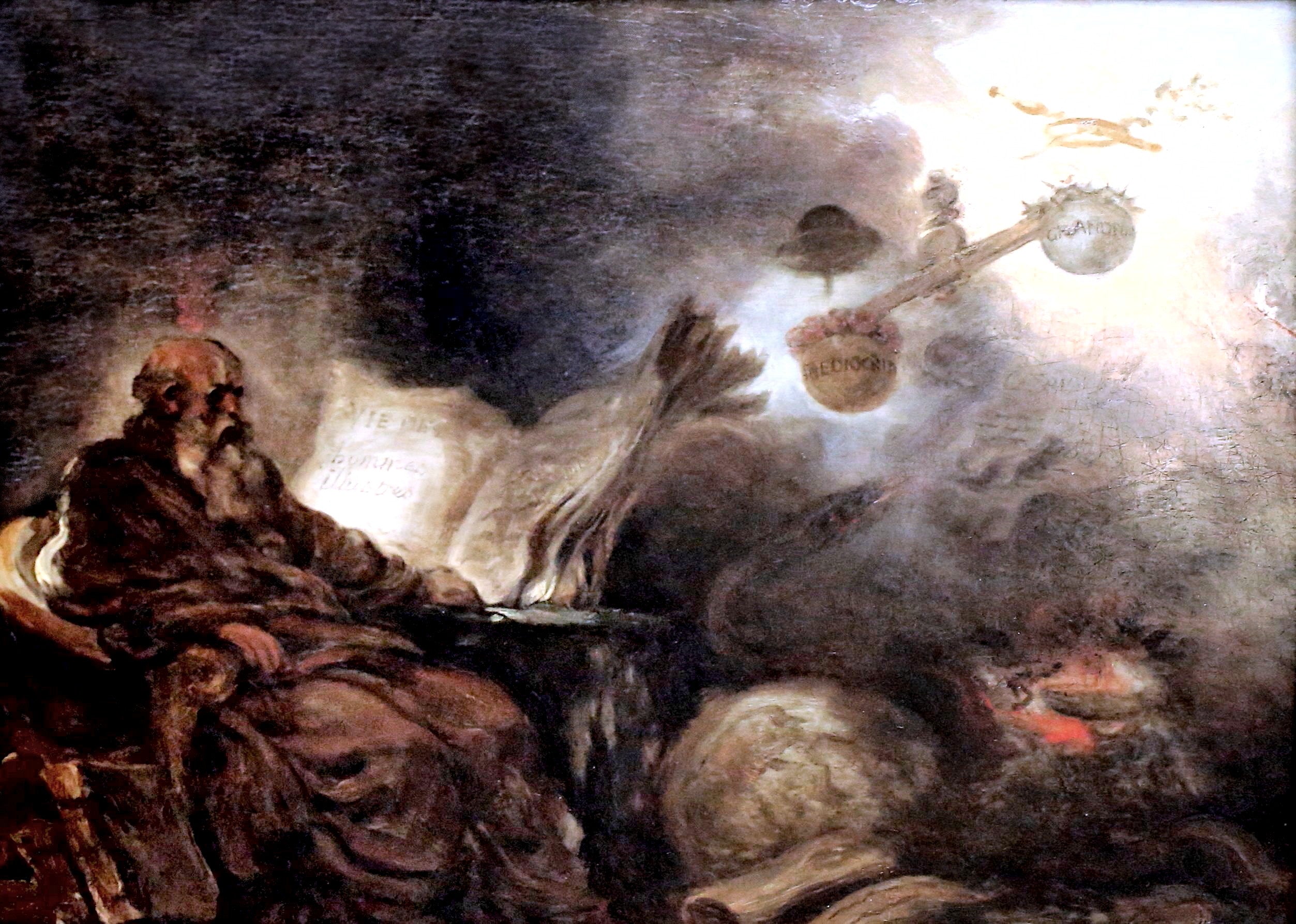 Le chant de Plutarque - Jean-Honoré Fragonard