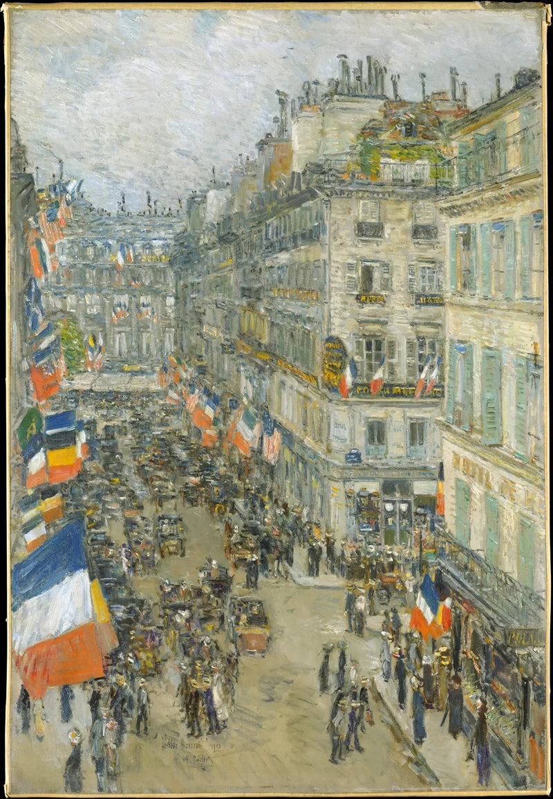 14. juli, Daunou-gaten, 1910 - Childe Hassam

Source:
14 juillet, rue Daunou, 1910 - Childe Hassam