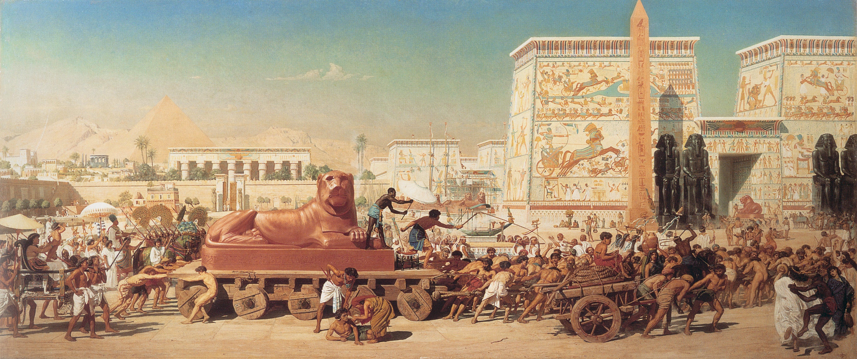 Israël en Égypte - Edward Poynter