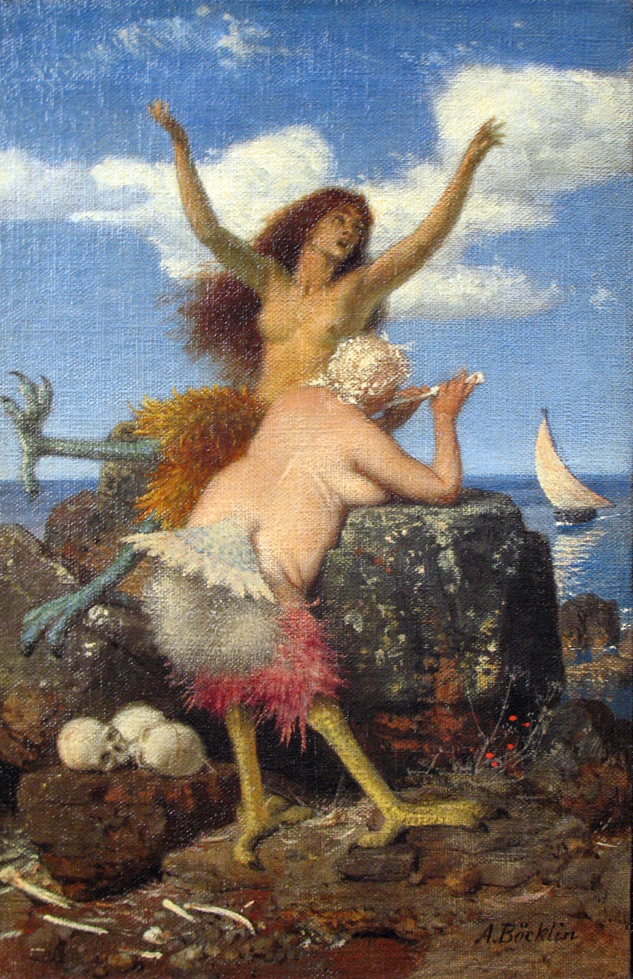 Sirènes - Arnold Böcklin