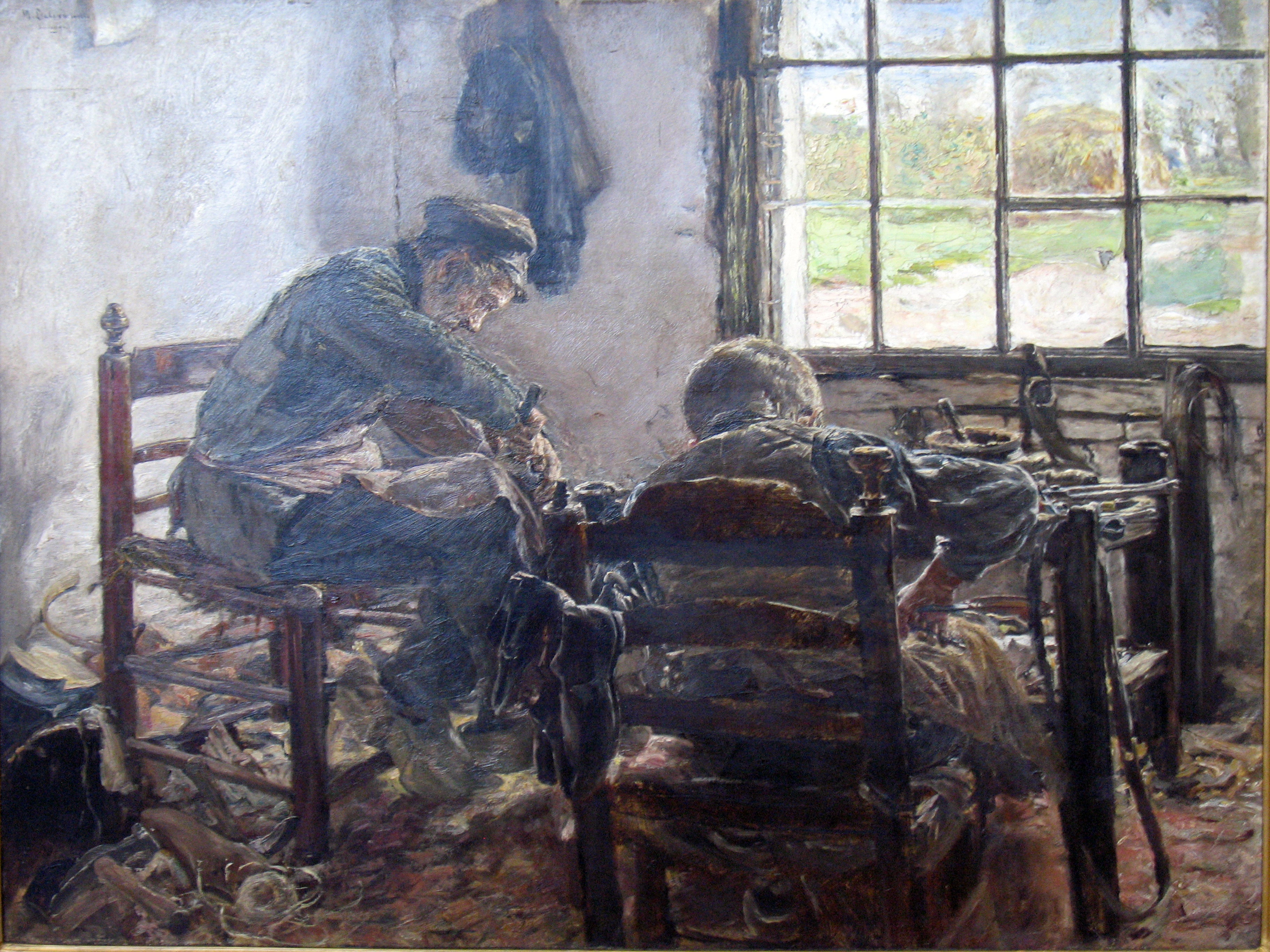 Skomakerverksted - Max Liebermann