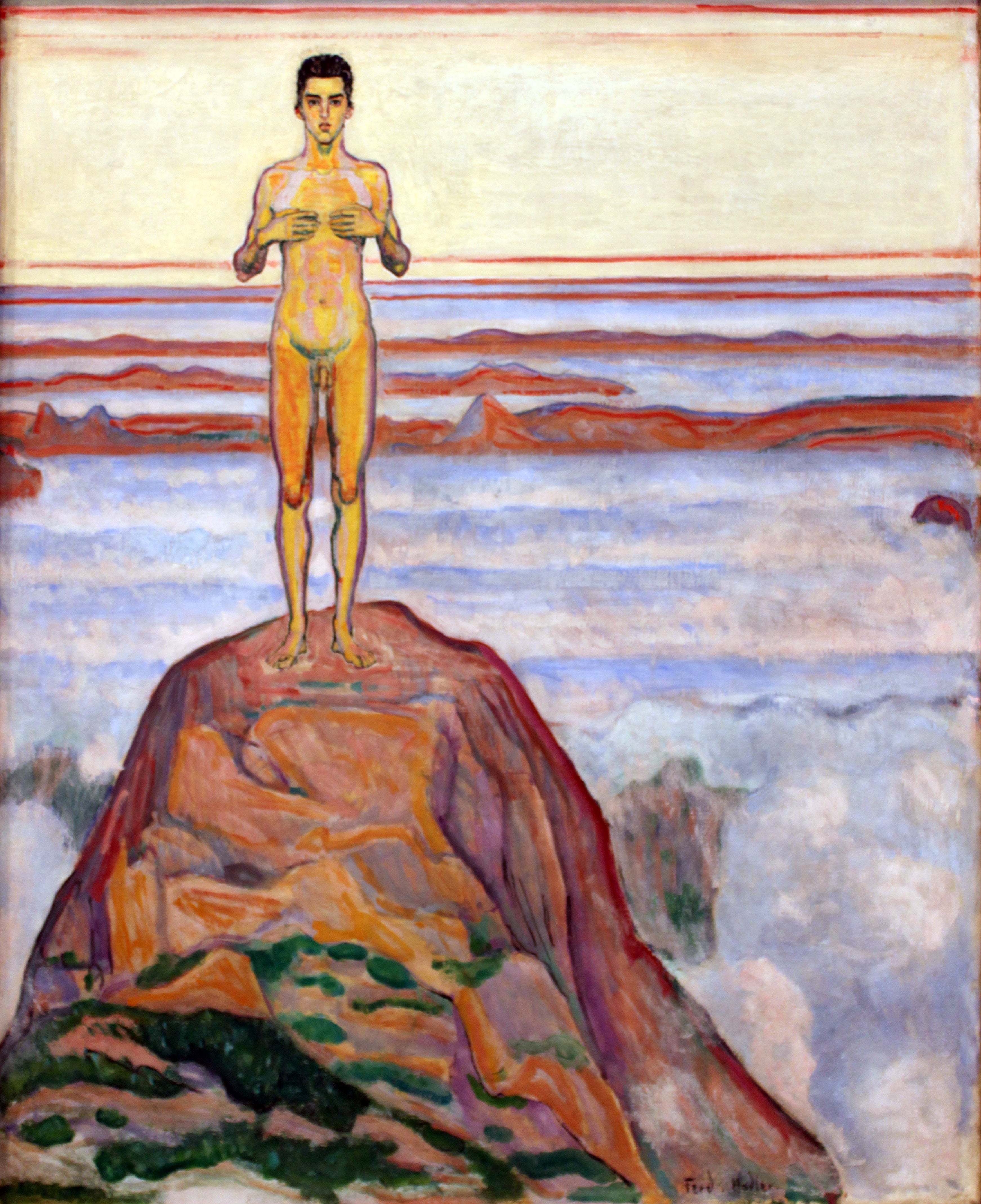 Le regard dans l’infini - Ferdinand Hodler - Alpha Reproduction