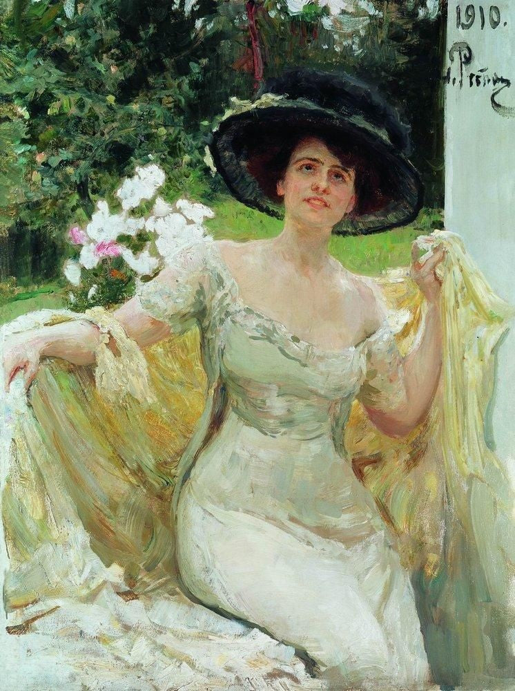 Portrait de Bella Gorskaya - Ilya Repin