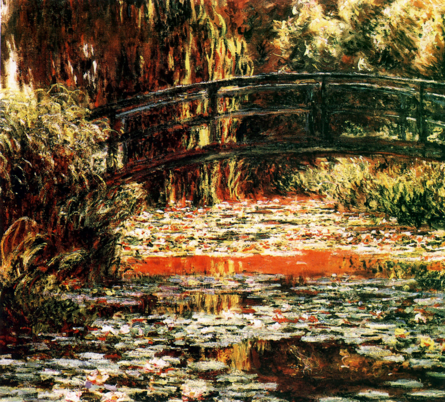 Dam med vannliljer – Claude Monet (rundt 1900)