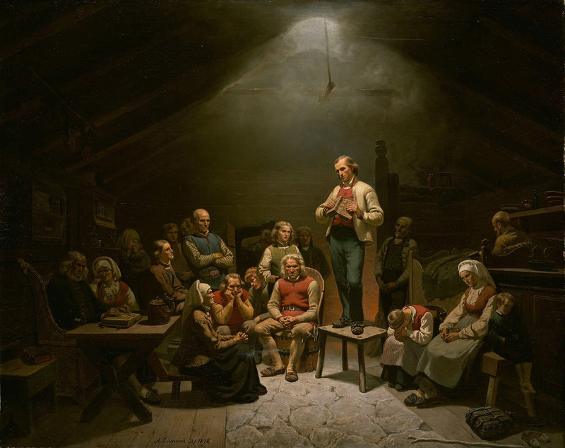 Dévotion populaire - Adolph Tidemand