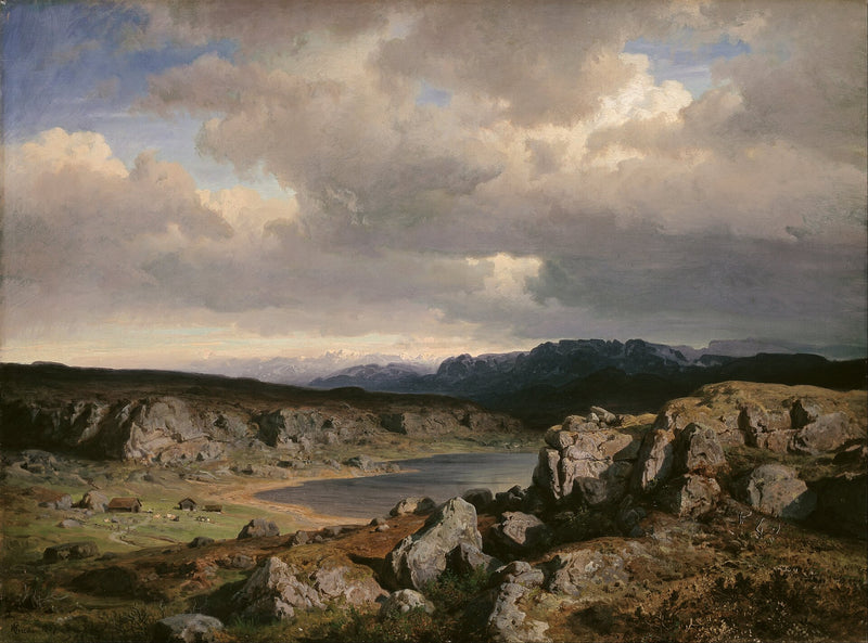 Hautes terres norvégiennes - Hans Fredrik Gude