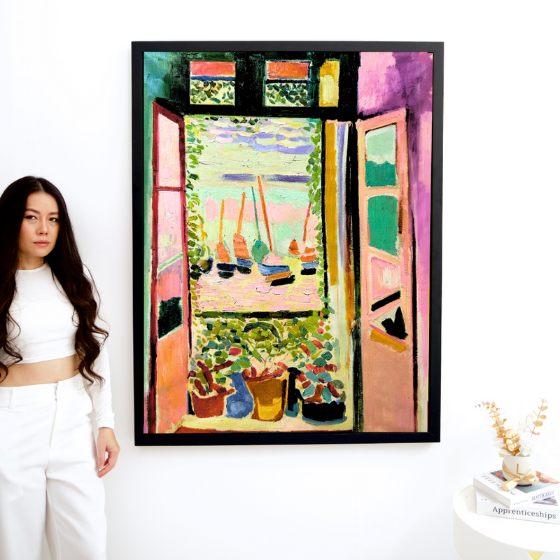 Åpen vindu, Collioure - Henri Matisse