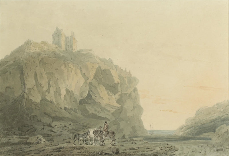 Dunotter Castle, Kincardineshire - J. M. W. Turner