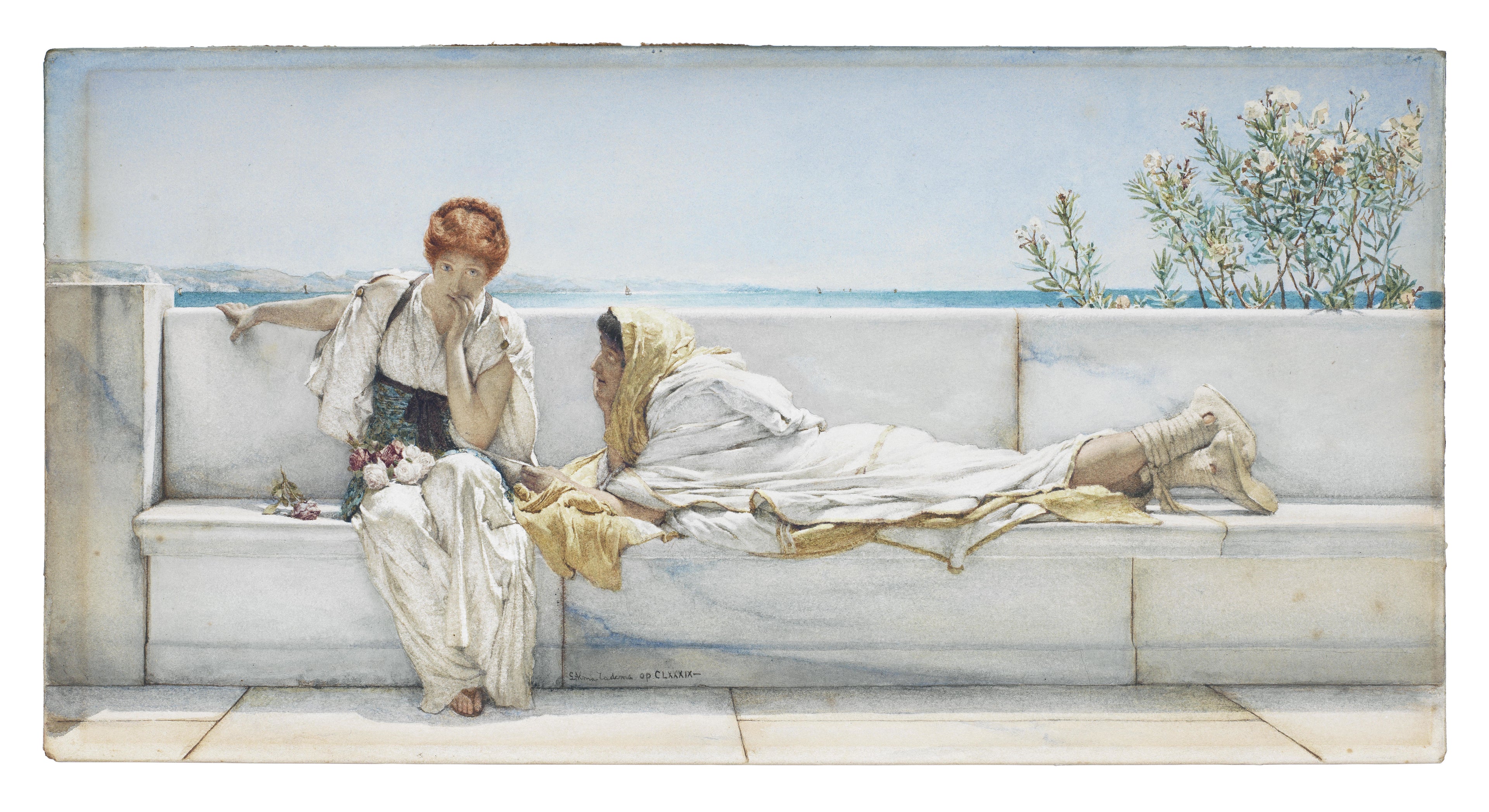 Une sollicitation - Lawrence Alma-Tadema