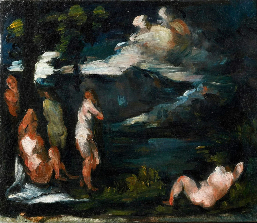 Badende - Paul Cézanne