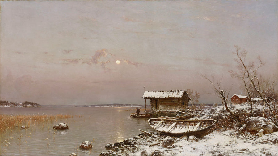 Soir de novembre, Hjalmar Munsterhjelm, 1889