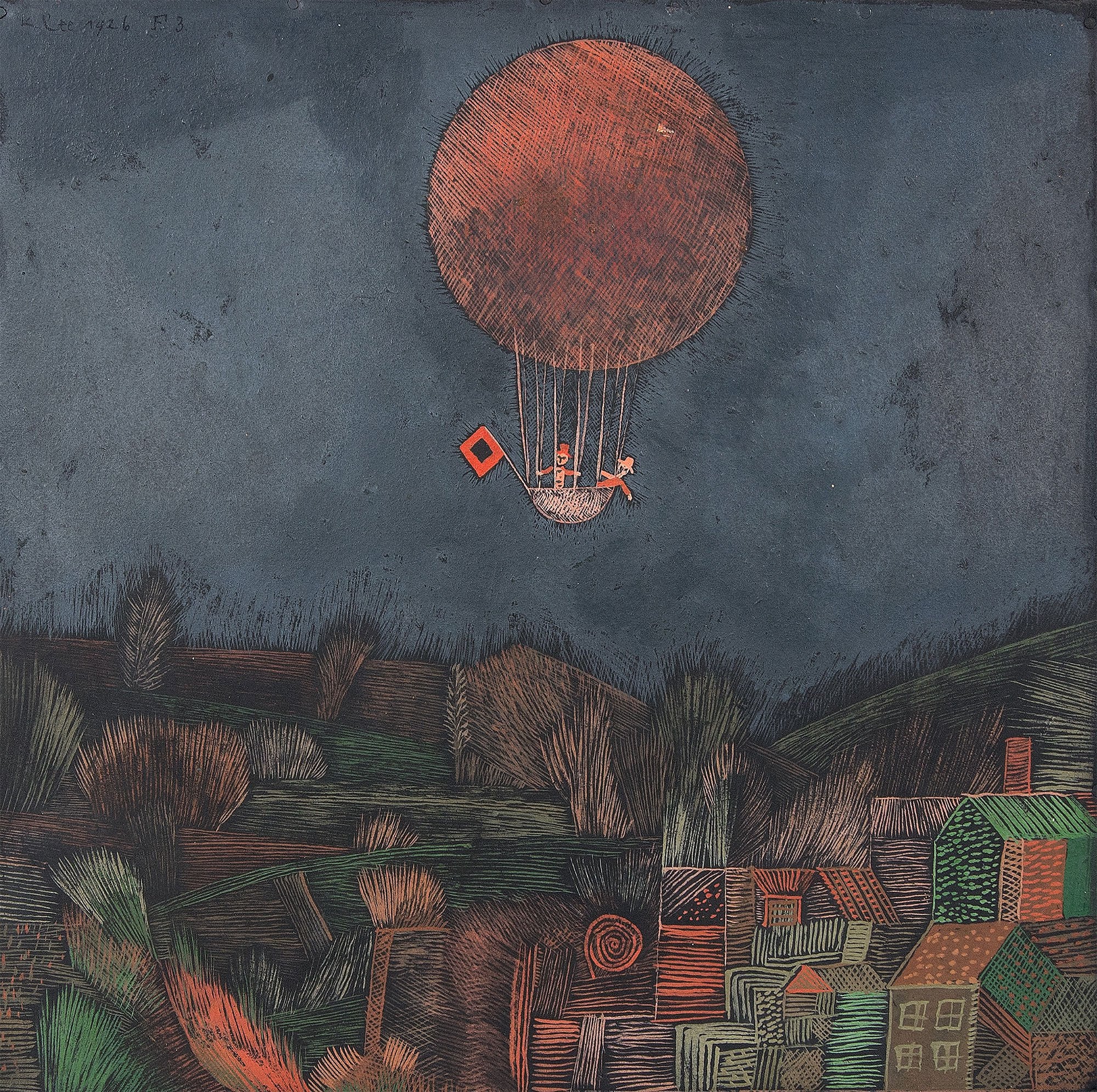 Der Luftballon' 1926 — Paul Klee