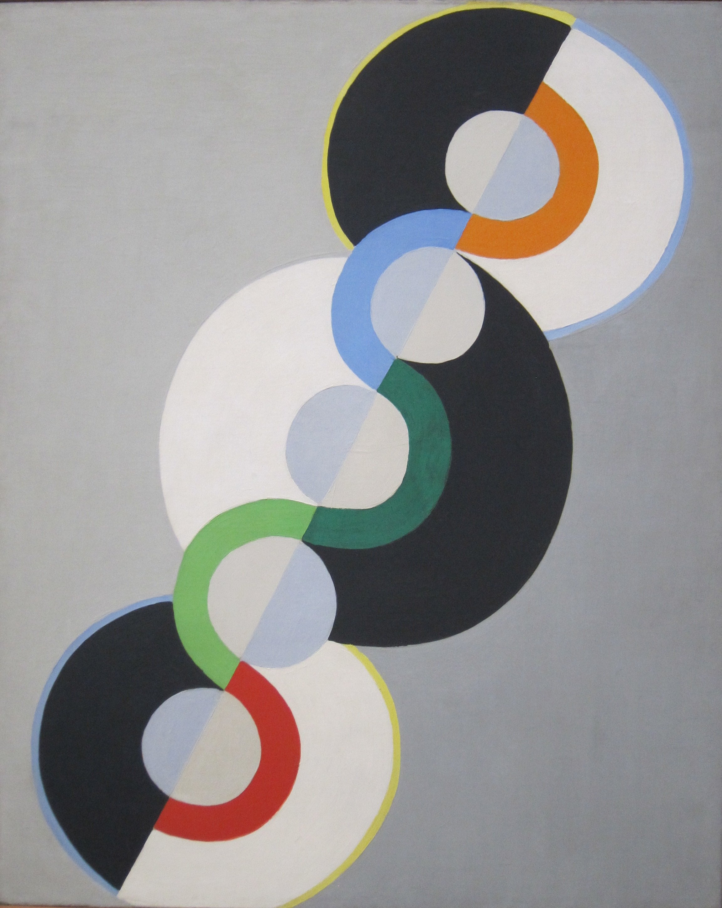 Reproduction du tableau « Rythme sans fin - Robert Delaunay » par Alpha Reproduction en peinture à l’huile