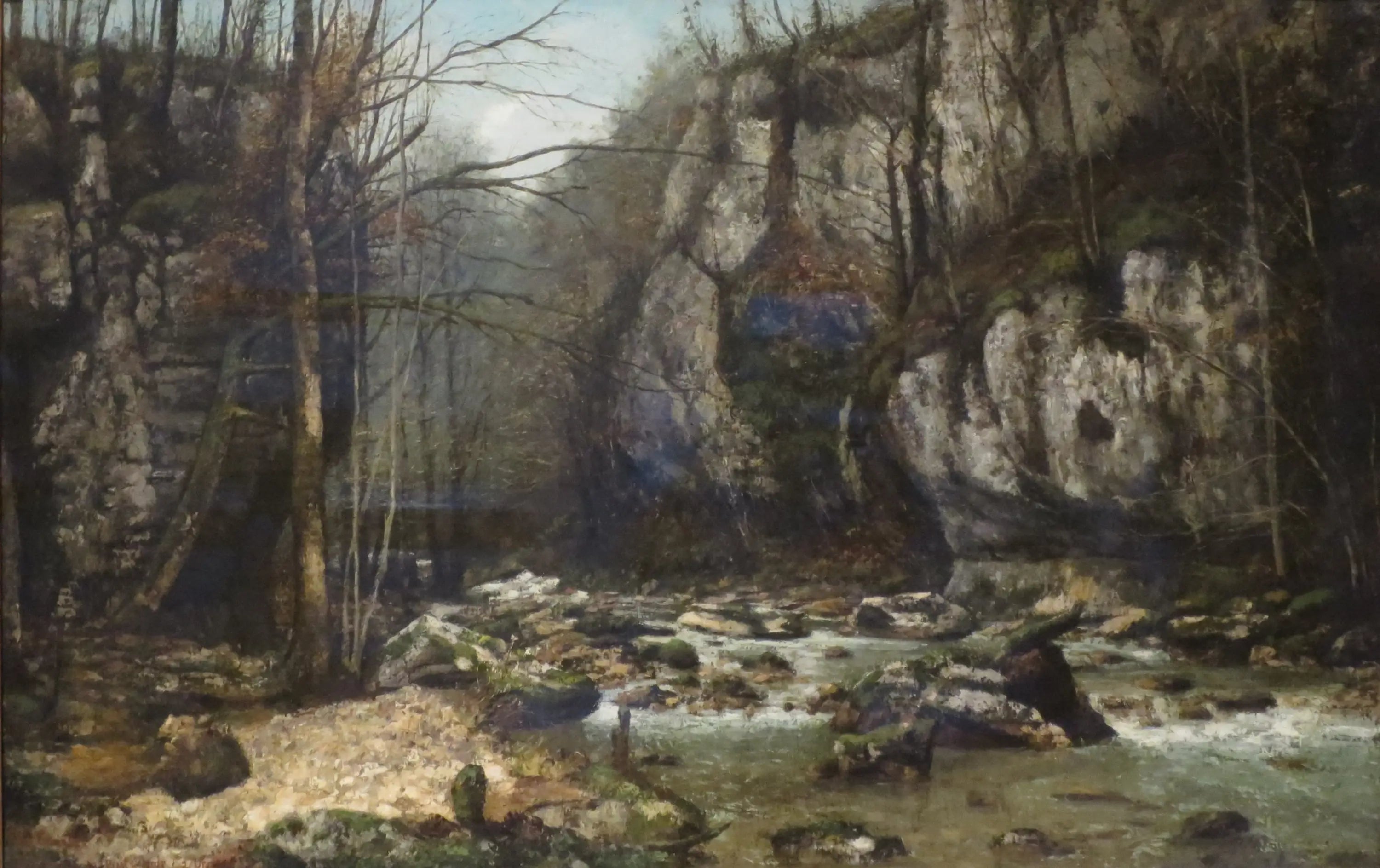 Le ruisseau du Puits-Noir - Gustave Courbet - Alpha Reproduction