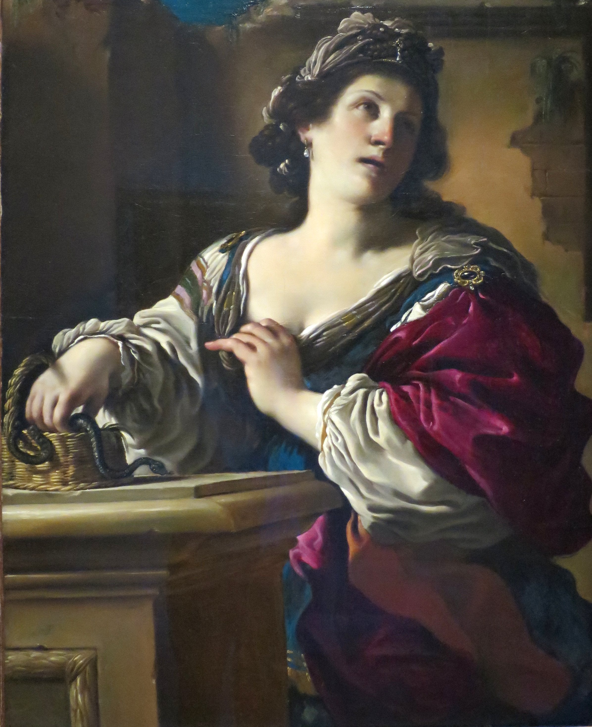 Le suicide de Cléopâtre - Guercino - Alpha Reproduction