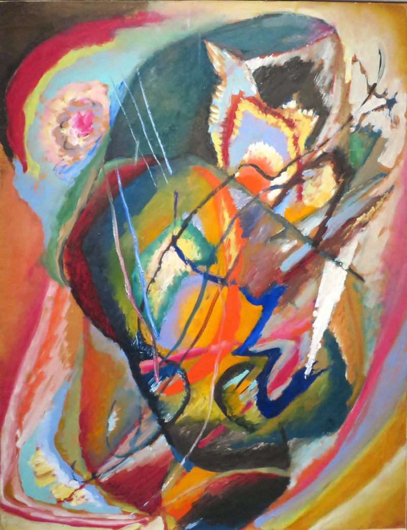 Improvisasjon uten tittel III - Vassily Kandinsky