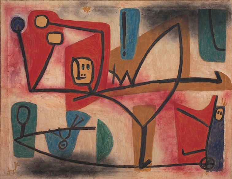 Übermut Exubérance' 1939 — Paul Klee