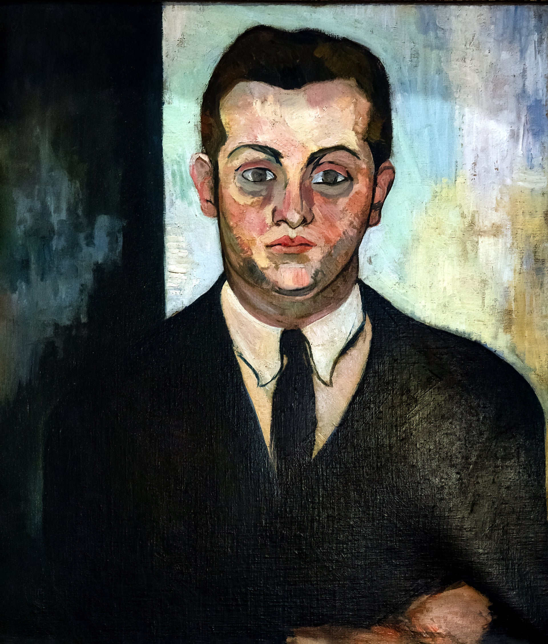 Portrait de Louis Moysés, fondateur du Bœuf sur le toit — Suzanne Valadon