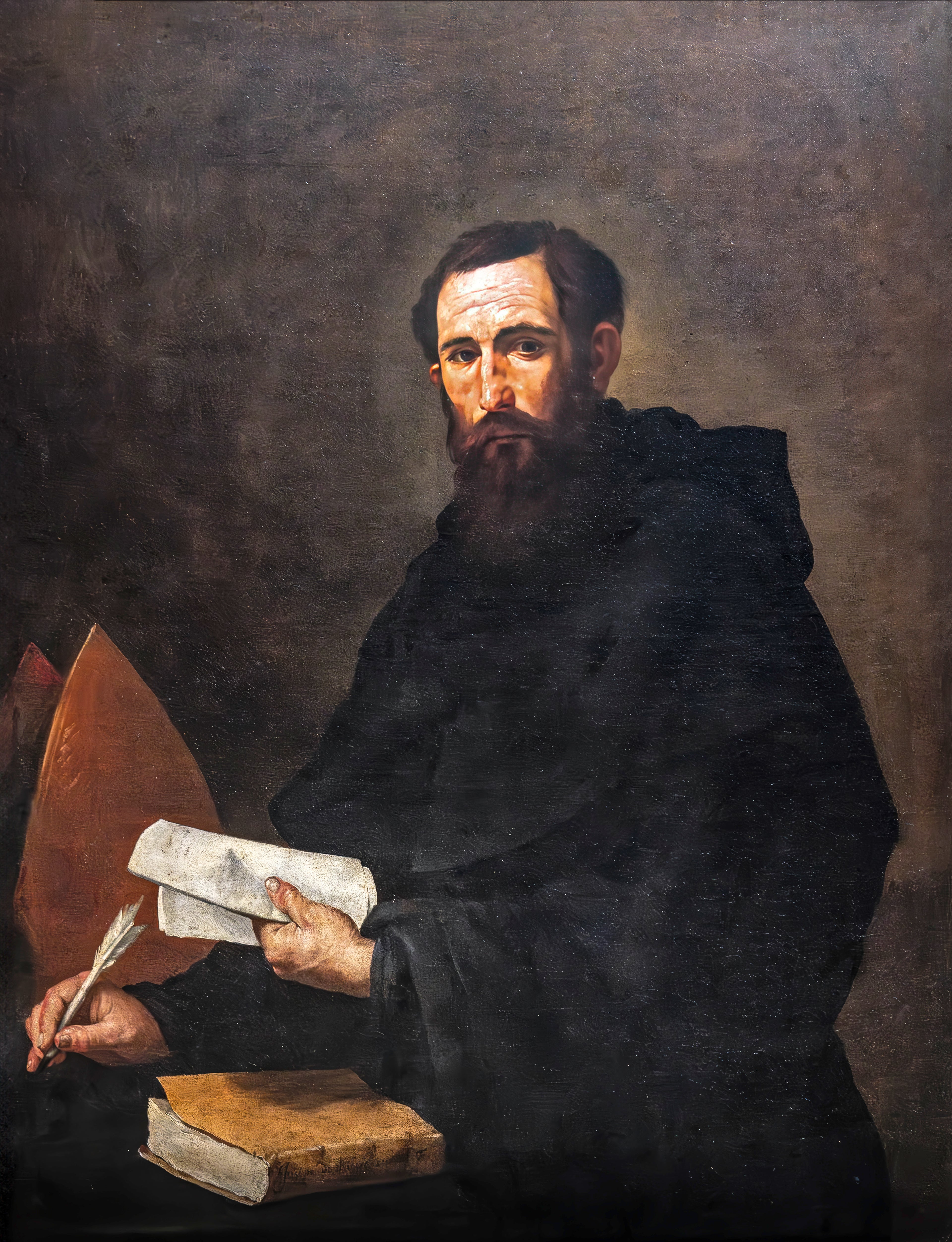 Saint Augustin - Jusepe de Ribera - Alpha Reproduction