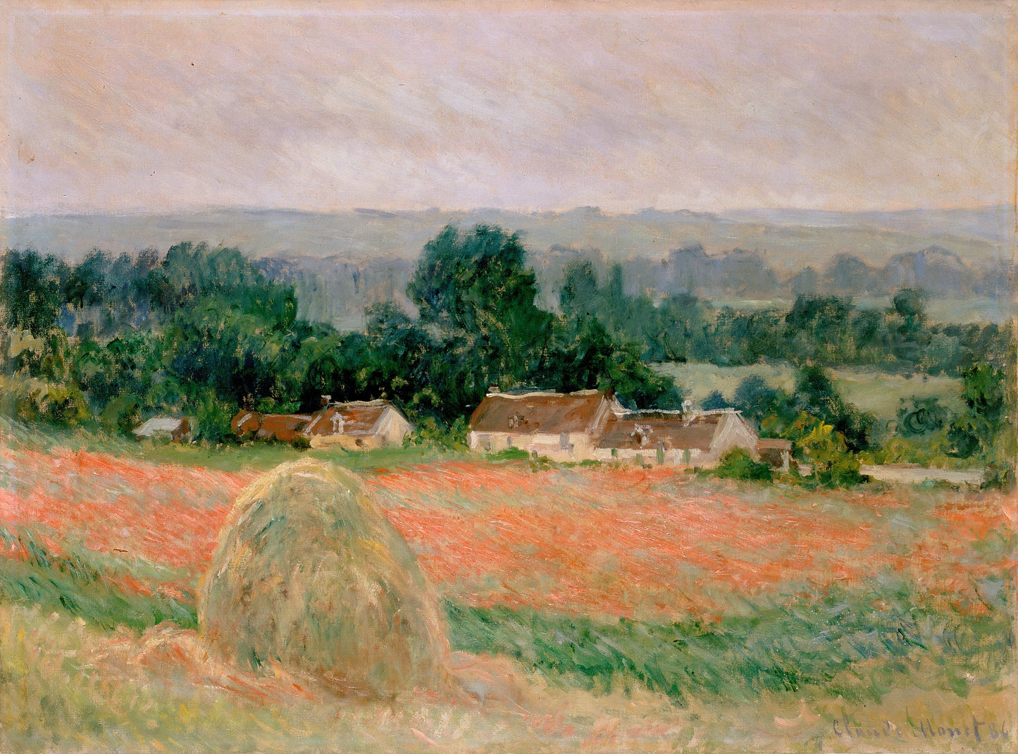 La Meule à Giverny - Claude Monet