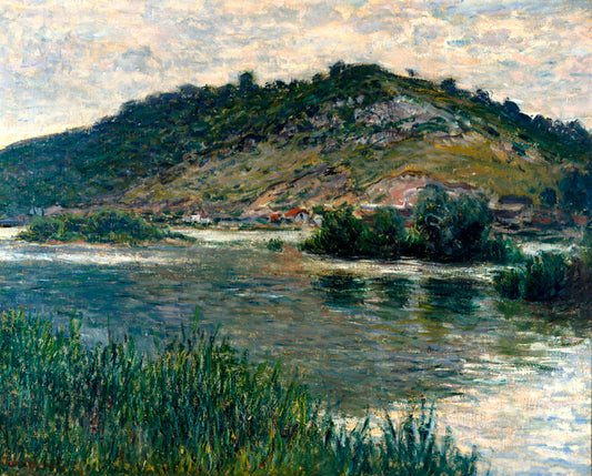 Reproduction du tableau « Paysage à Port-Villez - Claude Monet » par Alpha Reproduction en peinture à l’huile