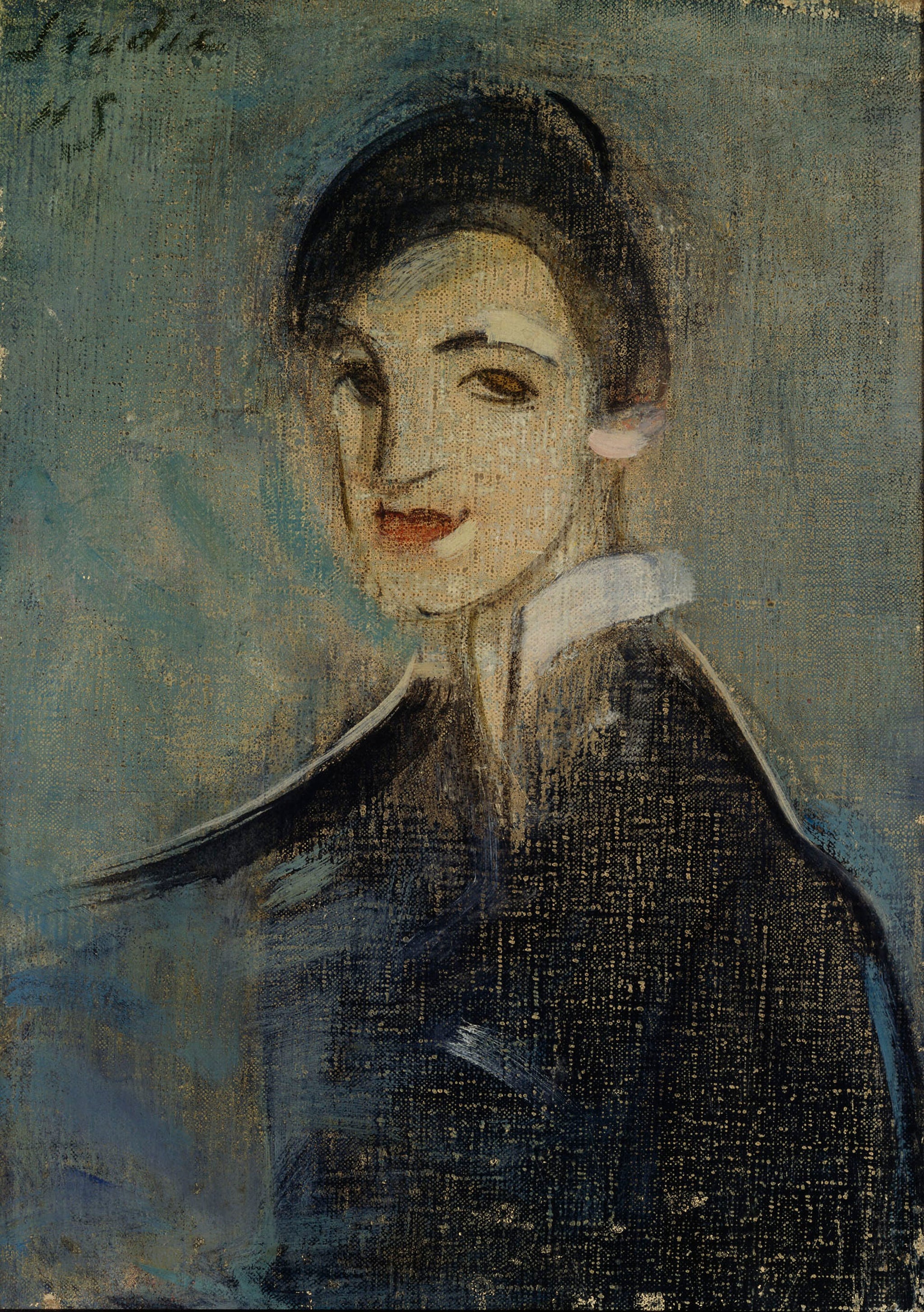Singer in Black - Helene Schjerfbeck