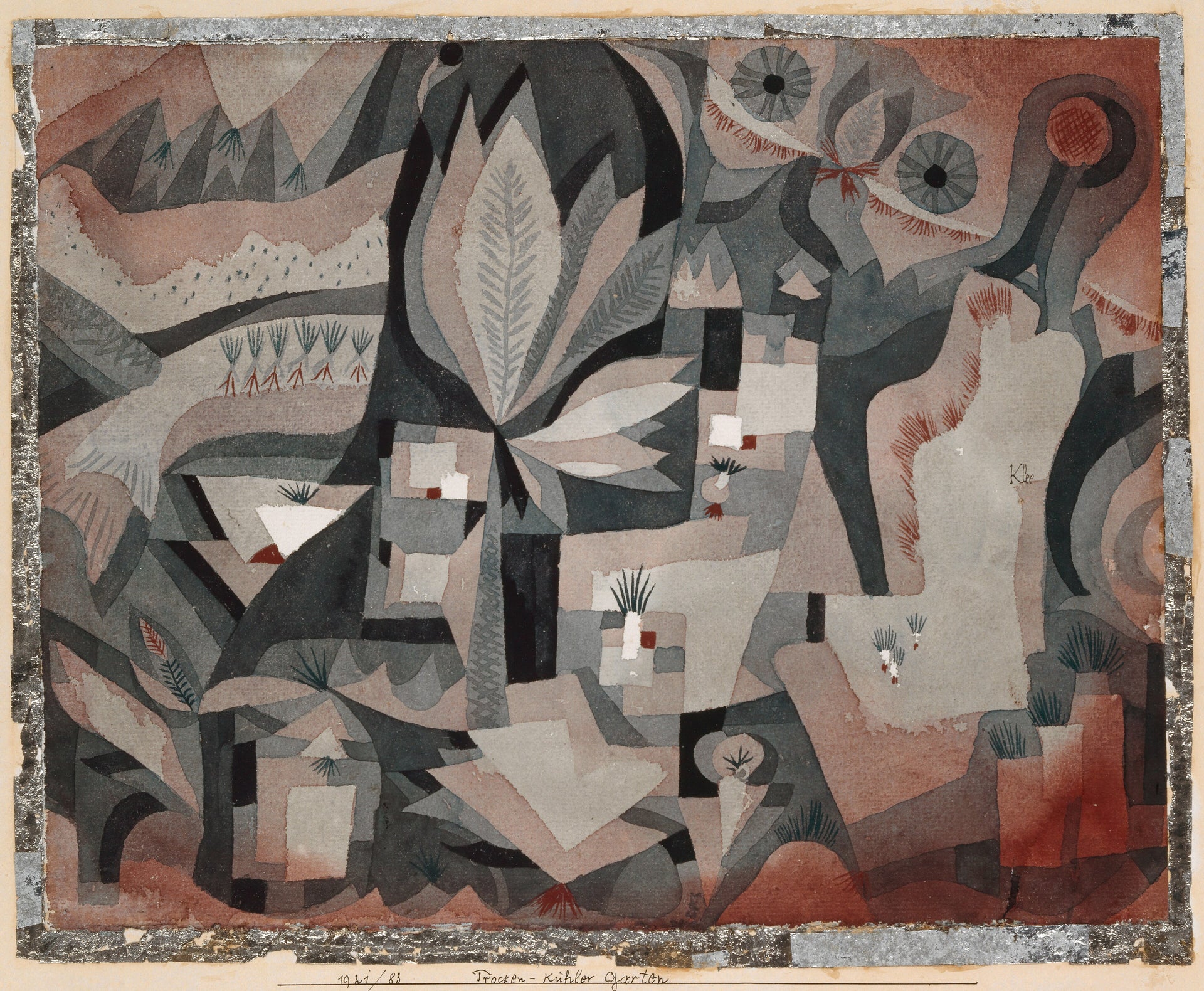 Dry-Cool Garden - Paul Klee