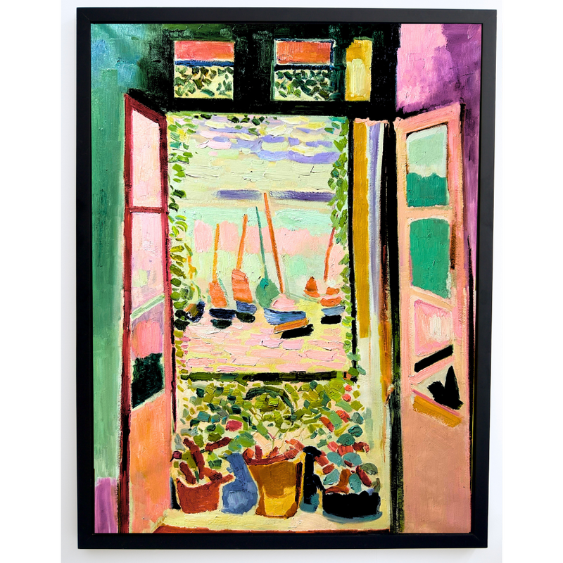 Åpen vindu, Collioure - Henri Matisse