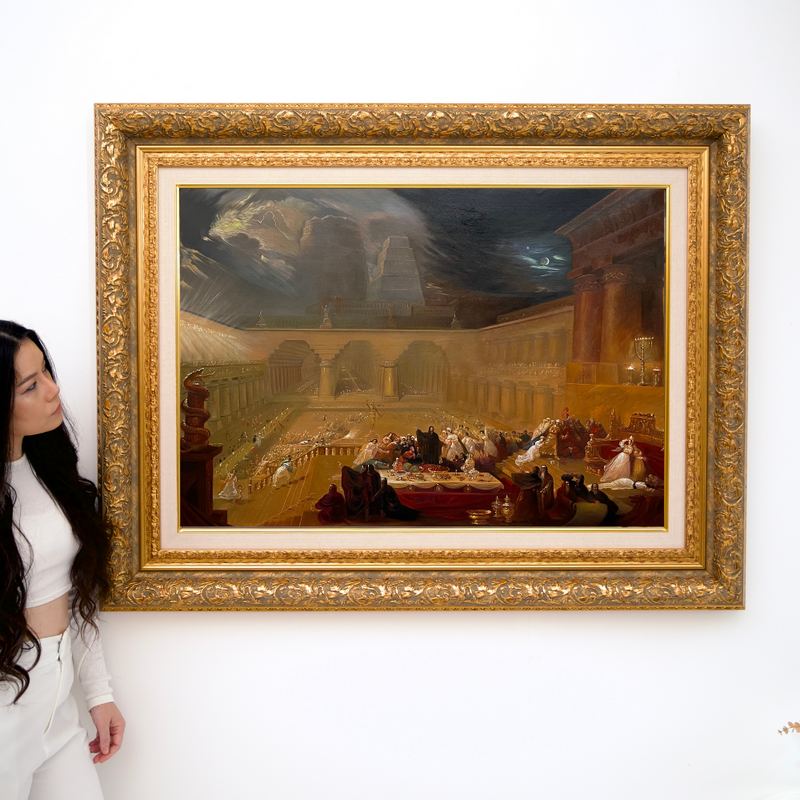 Belshazzars festmåltid - John Martin