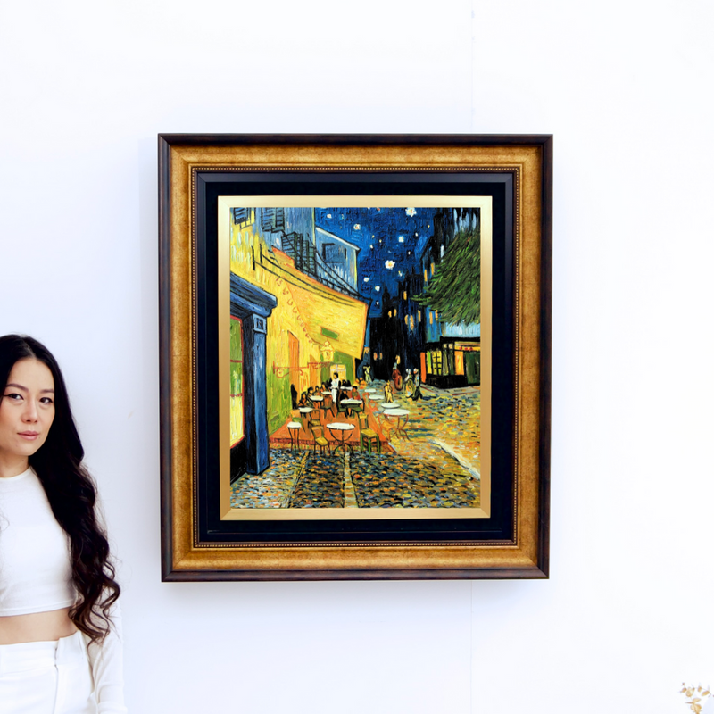 Kaféterrasse om kvelden - Vincent van Gogh