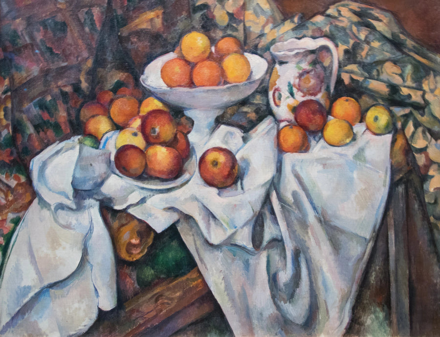 Epler og Appelsiner - Paul Cézanne