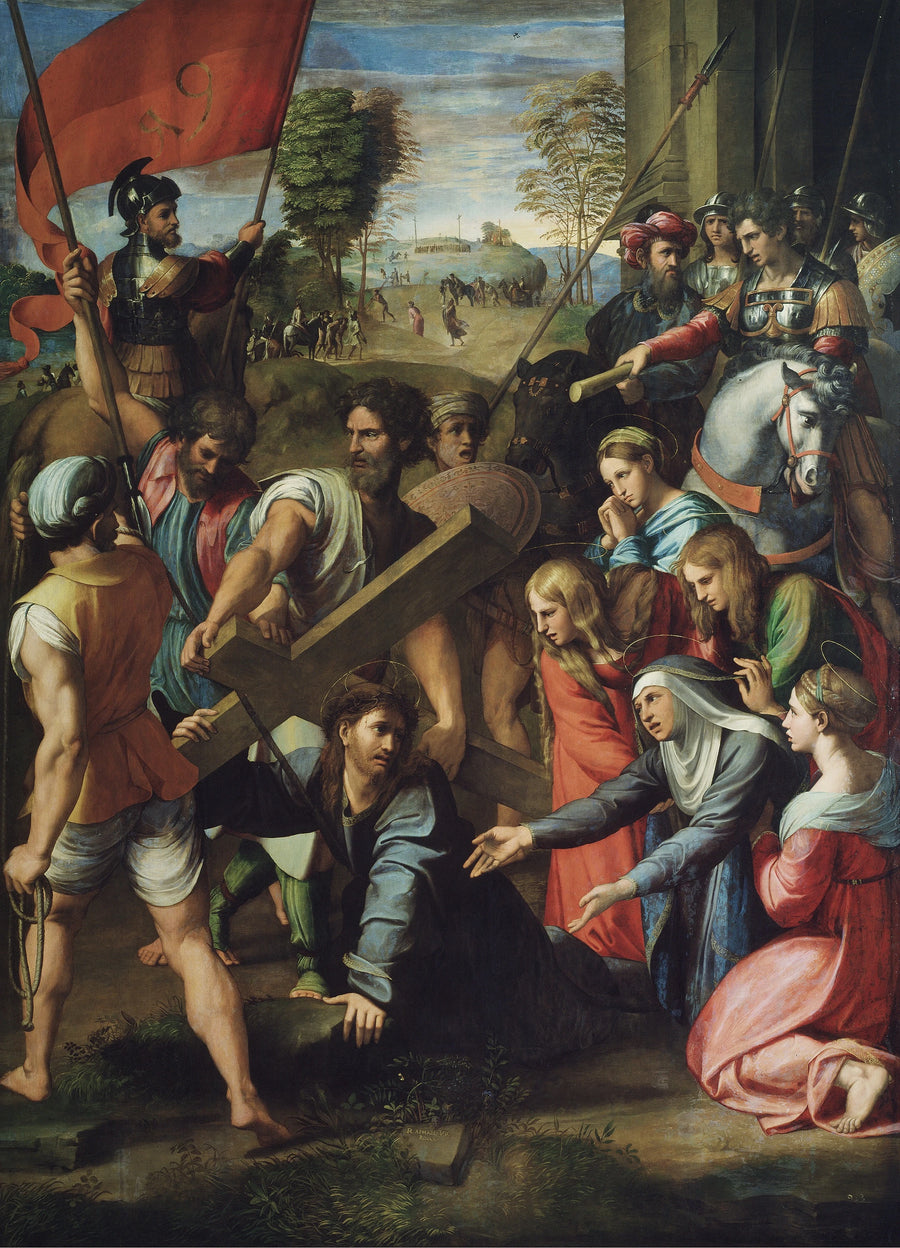 La Crucifixion Mond - Raphaël Sanzio image 1 reproduction artisanale de tableau