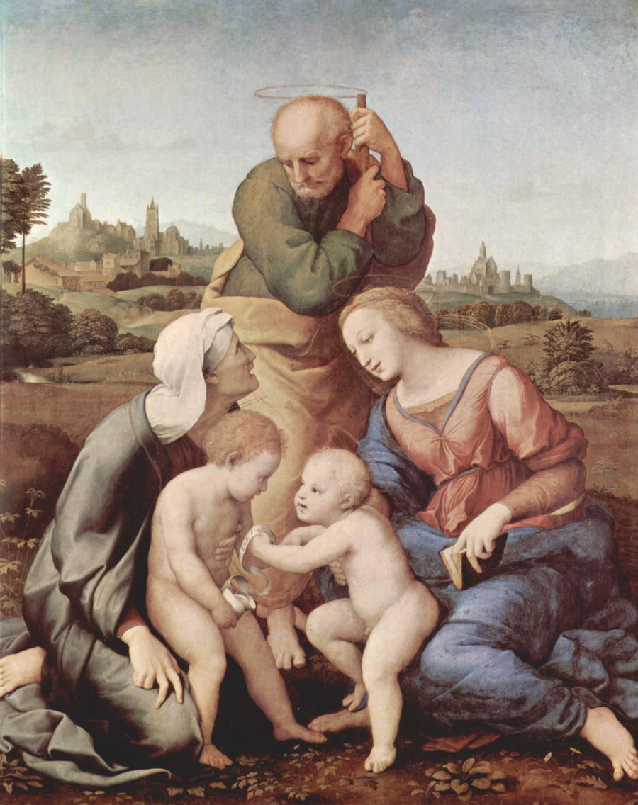 Den hellige familie Canigiani - Raphael Sanzio