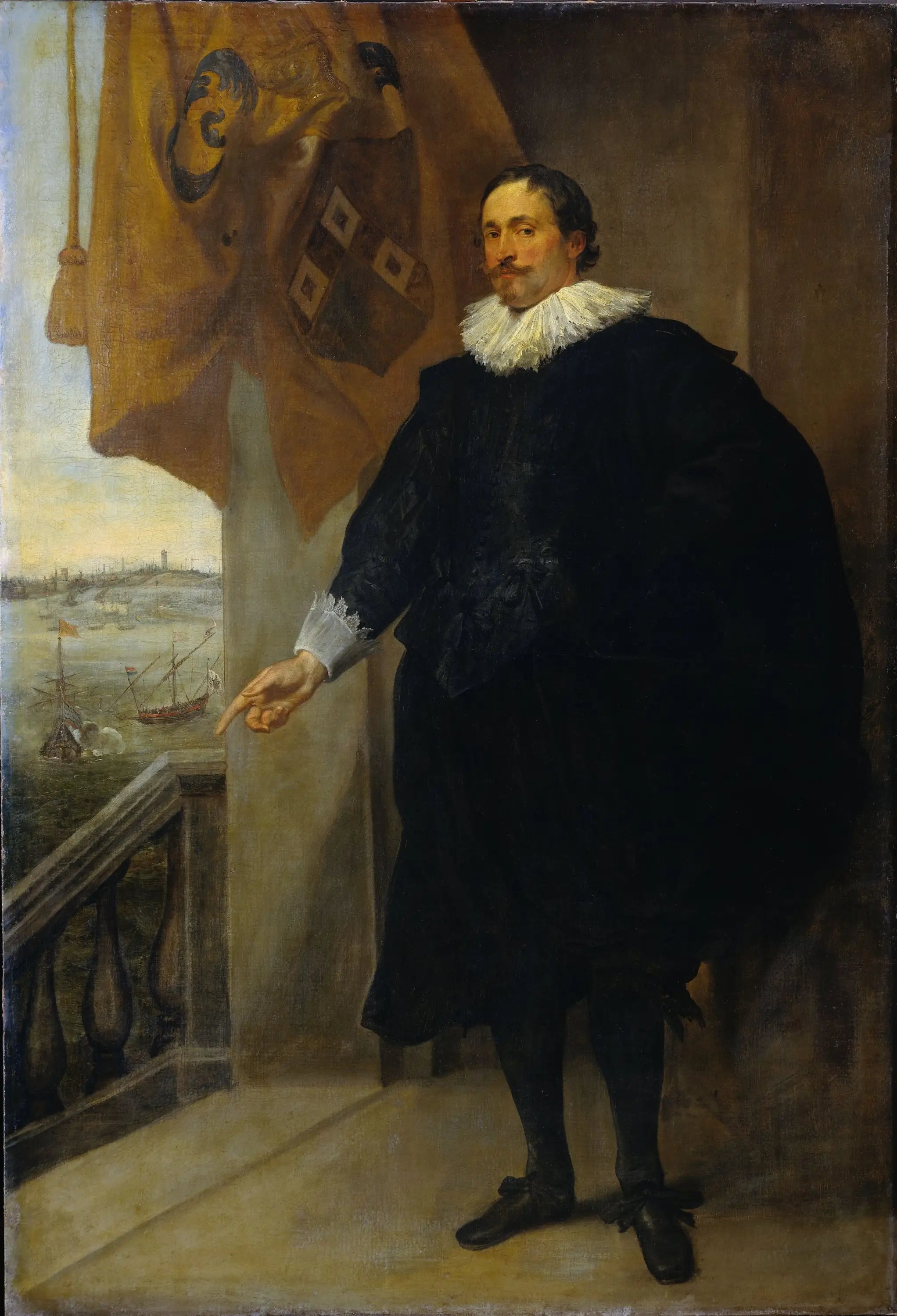 Portrait de Nicolas van der Borght. Marchand d’Anvers - Antoine van Dyck - Alpha Reproduction