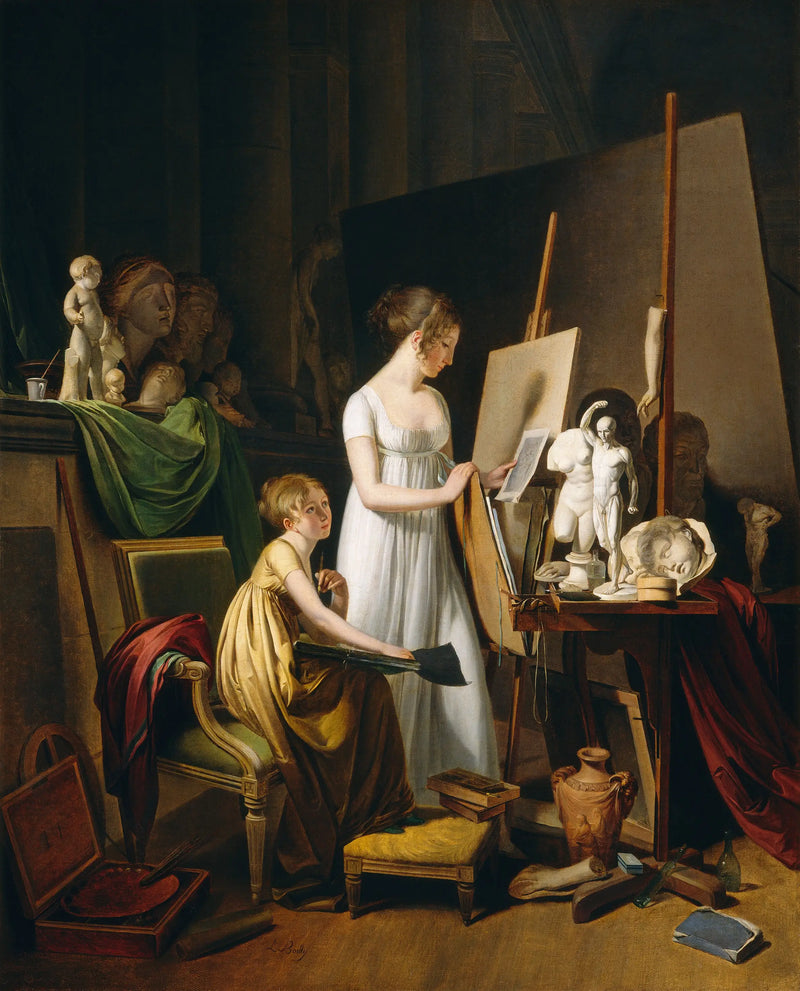 En malers verksted - Louis-Léopold Boilly

Source:
L'atelier d'un peintre - Louis-Léopold Boilly